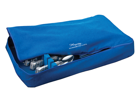 Zippered Flatware Storage Drawer Liner