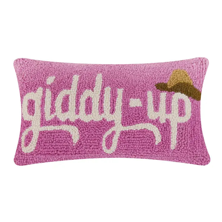 Giddy Up Hat Hook Pillow
