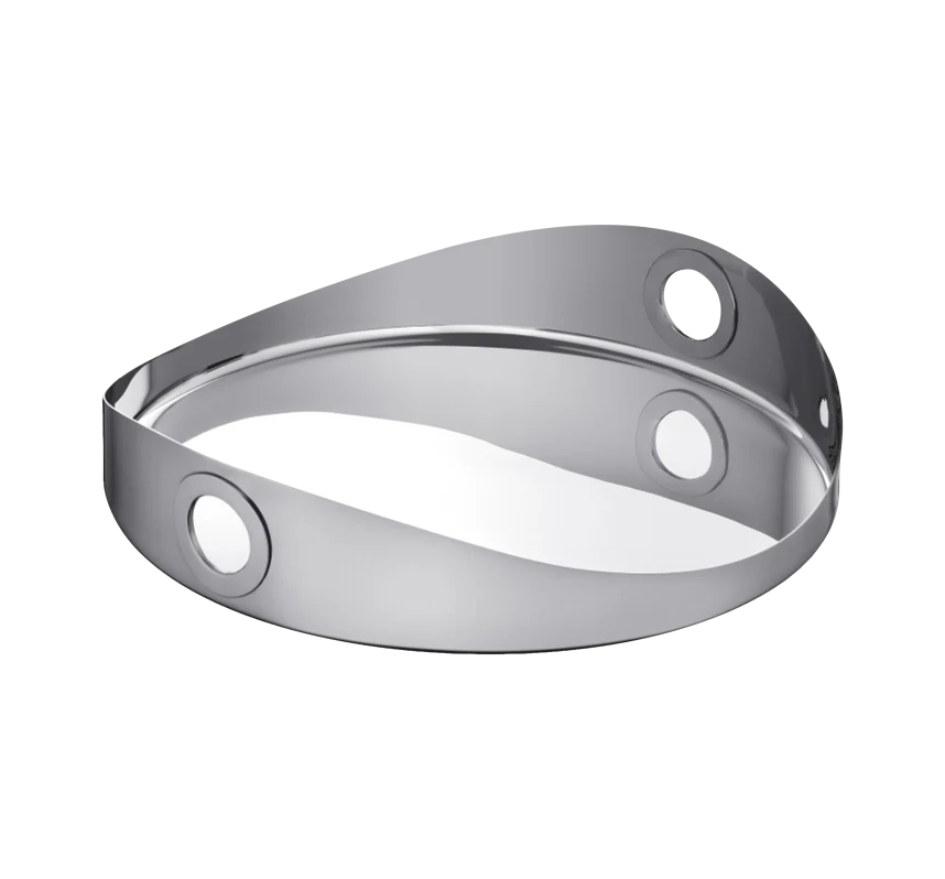 Oh Stainless Steel Round Tray