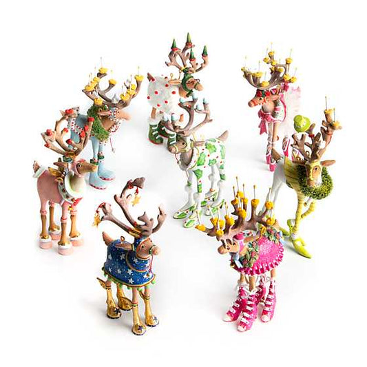 Dash Away Reindeer Mini Ornament