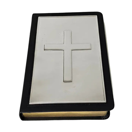 King James Bible with Cross
