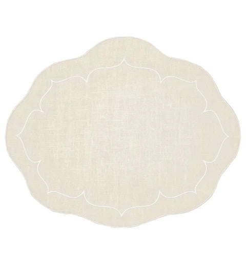 Linho Oval Linen Placemat