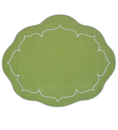 Linho Oval Linen Placemat