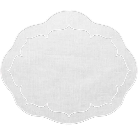 Linho Oval Linen Placemat