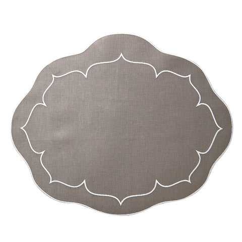 Linho Oval Linen Placemat
