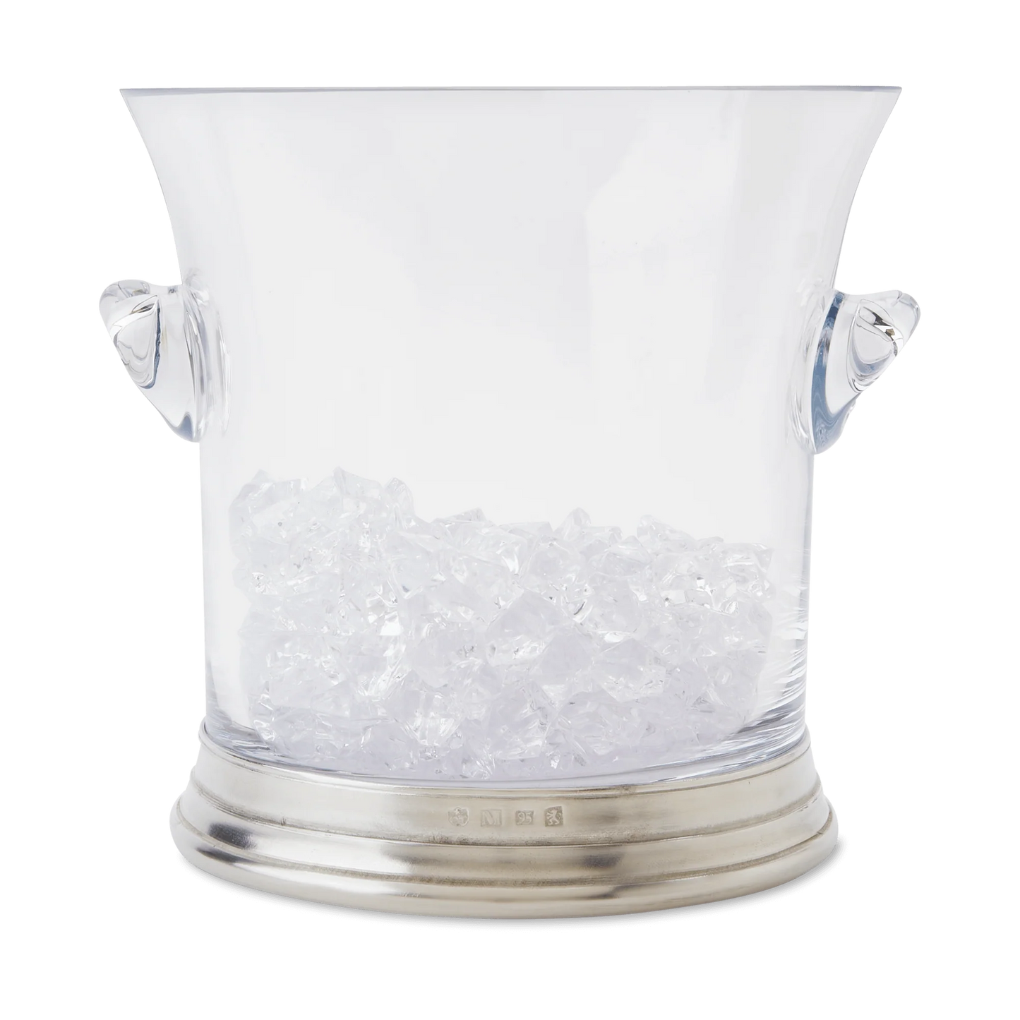 Crystal Ice Bucket with Handles
