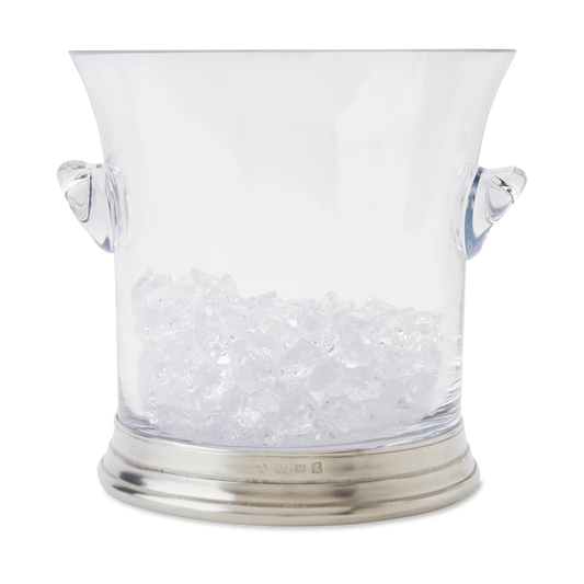 Crystal Ice Bucket with Handles