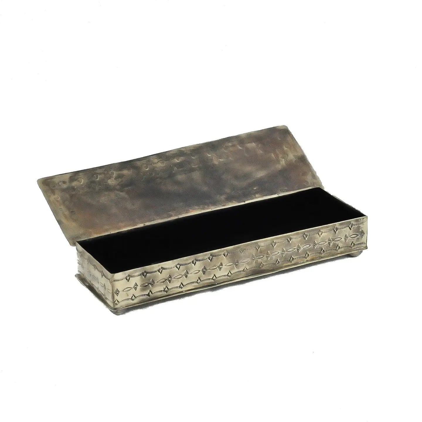 Three Stone Long Stamped Box