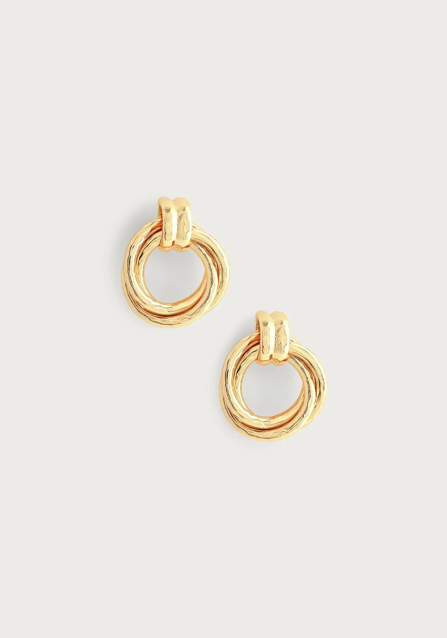 Neptune Triple Ring Earrings