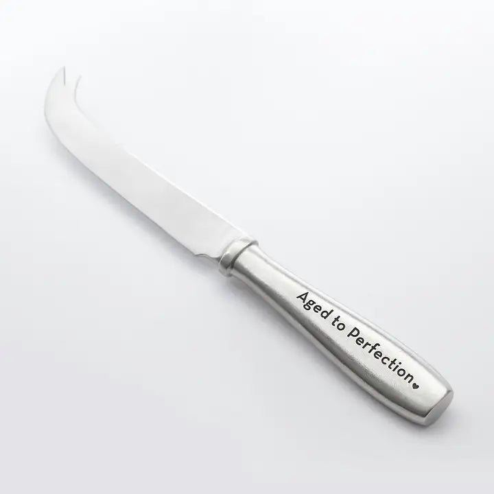 "Aged To Perfection" Cheese Knife 70%OFF