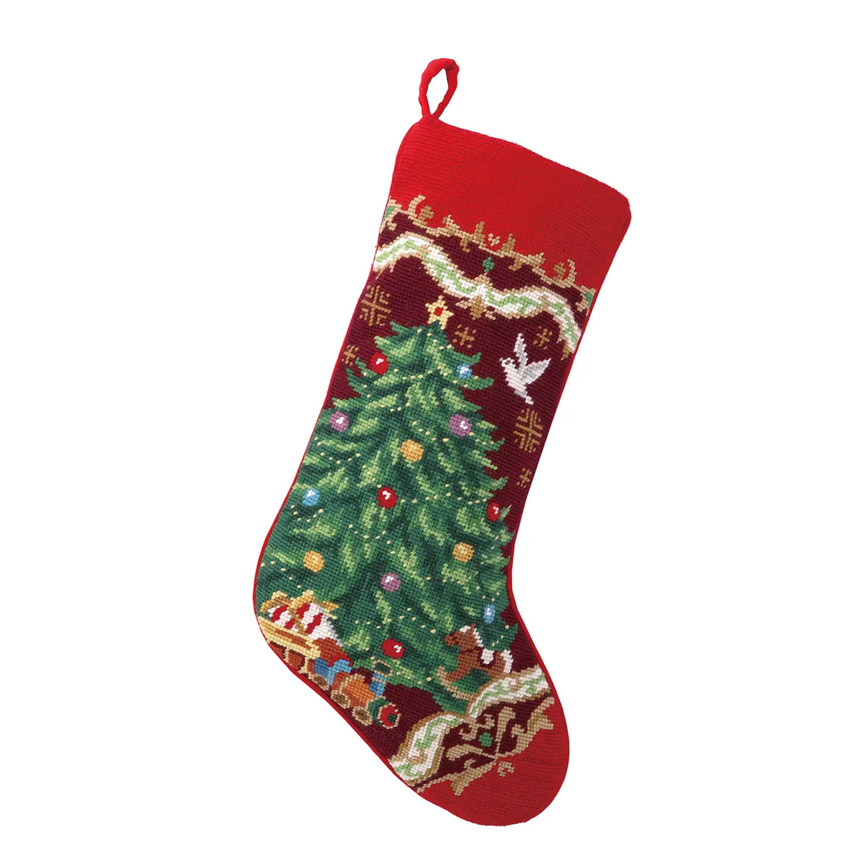 Peking Handicraft Needlepoint Stocking