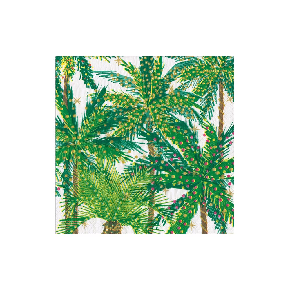 Palm Trees With Lights Napkins