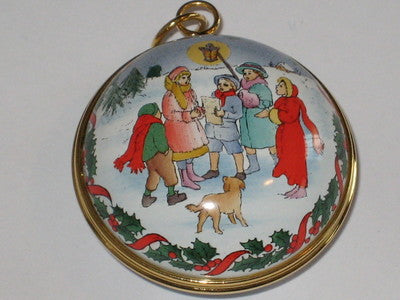 Halcyon Days "Carol Singers Ornament