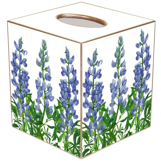 Blue Bonnet Tissue Box Cover