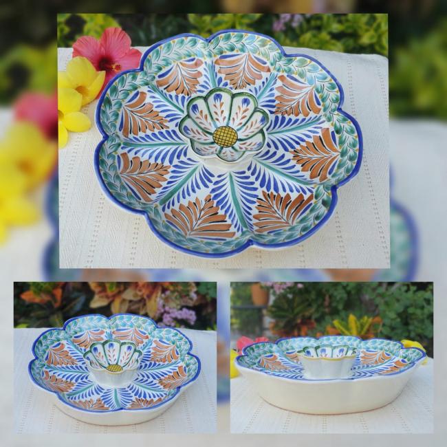 Flower Tortilla Chip & Dip