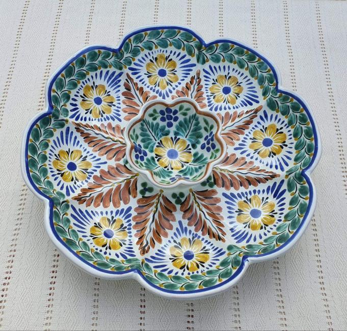 Flower Tortilla Chip & Dip