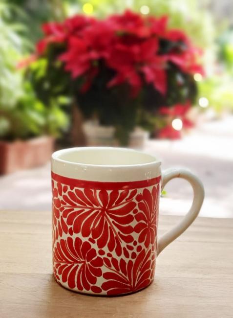 Milestones Red Mug