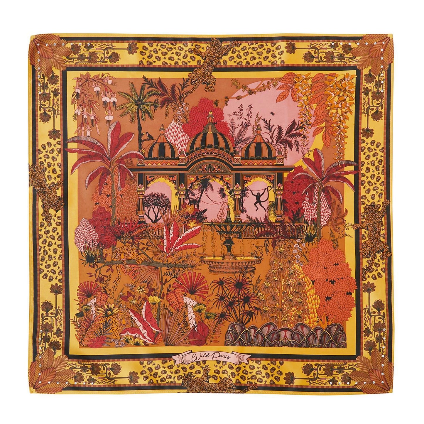 Amber Palace Mini Square Scarf