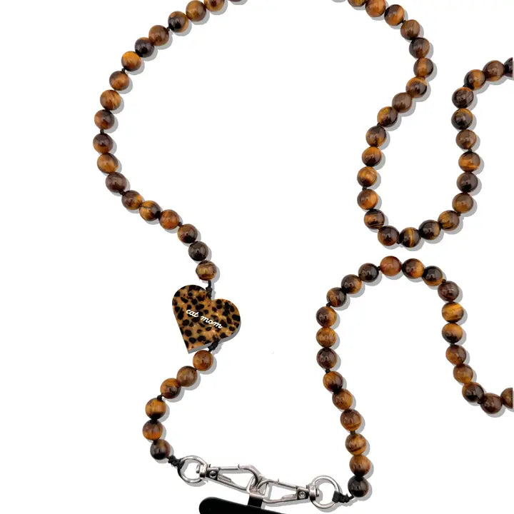 Hand-Painted Crossbody Phone Chain