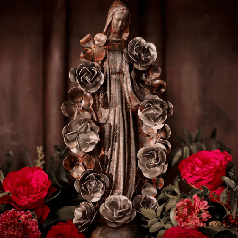 Virgen Con Flores Saint