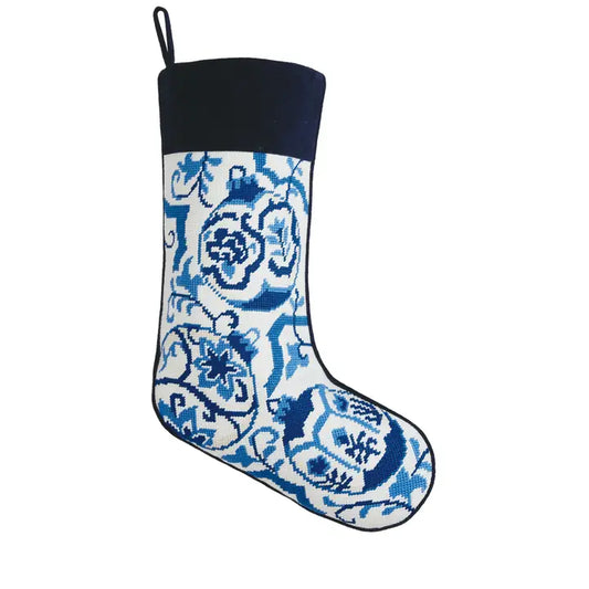 Chinoiserie Ornament Stocking