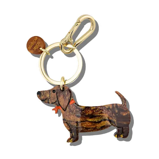 Hand-Painted Bag Charm + Keychain