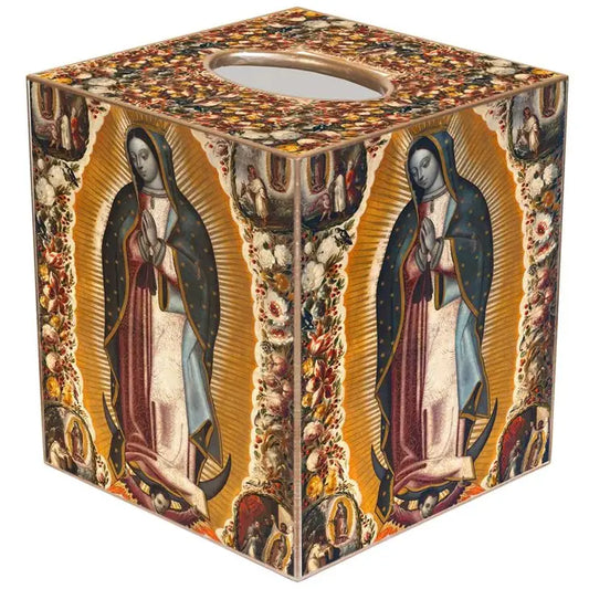 Virgin of Guadalupe Tissue Box Cover
