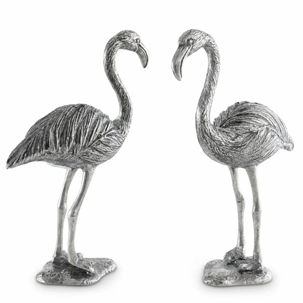 Pewter Flamingos Salt & Pepper Set