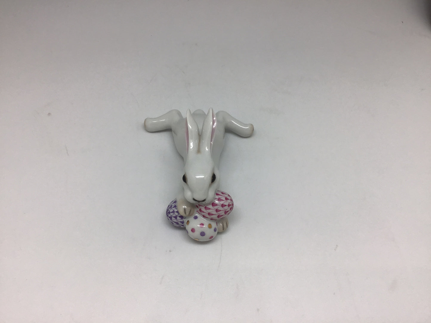 Lying Bunny with Eggs