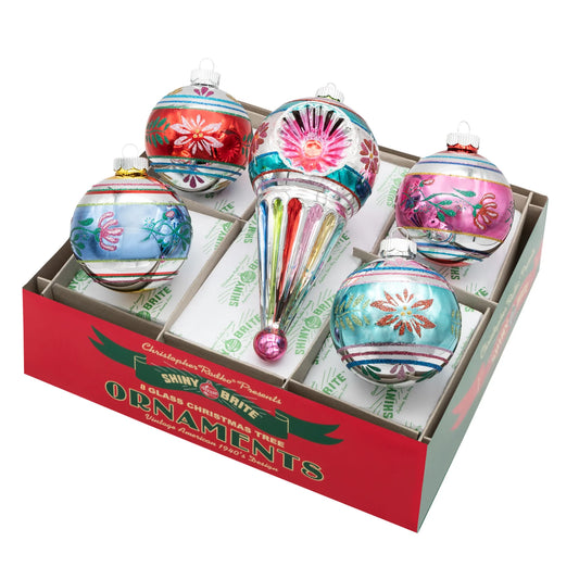 Christmas Confetti Count 3.25” Decorated Rounds & 7” Shape
