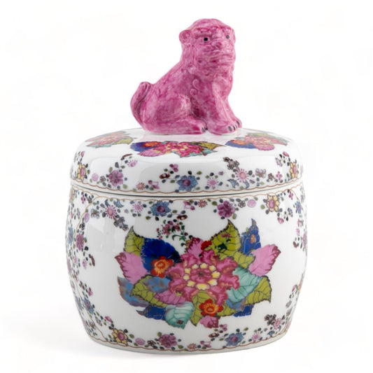 Foo Dog Lidded Box Candle