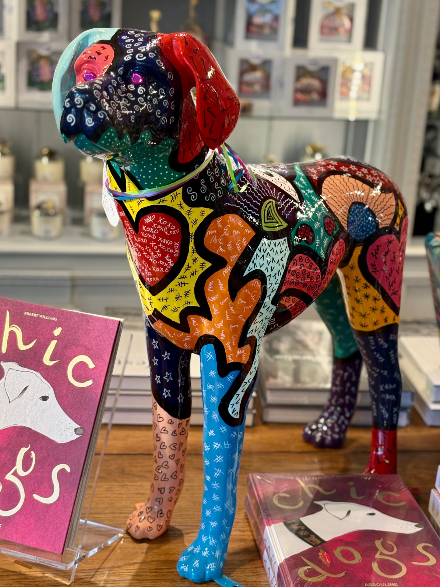 Dog Sculpture by Allison Gregory