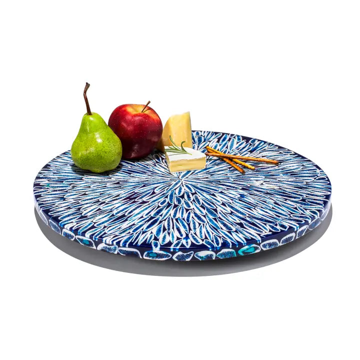 Blue Almendro Revolving Tray