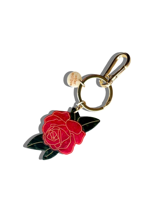 Hand-Painted Bag Charm + Keychain