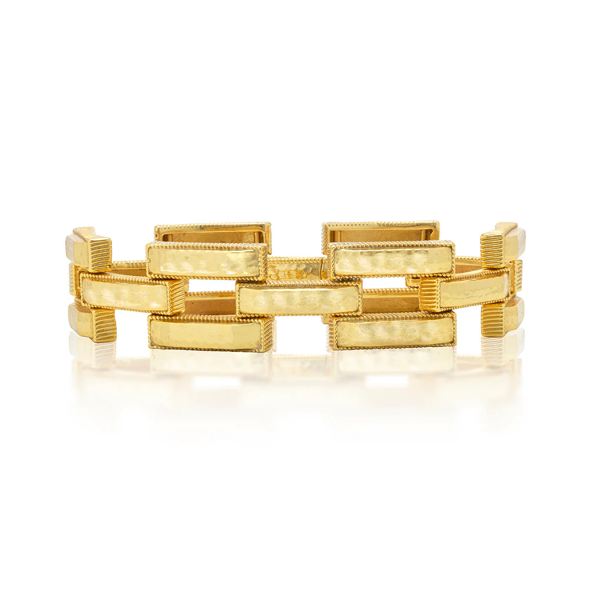 Pathway Link Bracelet, 7.5" - Gold