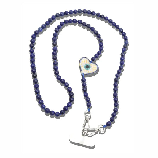 Hand-Painted Crossbody Phone Chain
