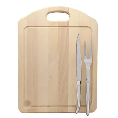 Jean Dubost Carving Set & Carving Board