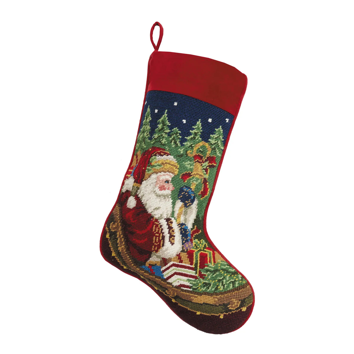 Peking Handicraft Needlepoint Stocking