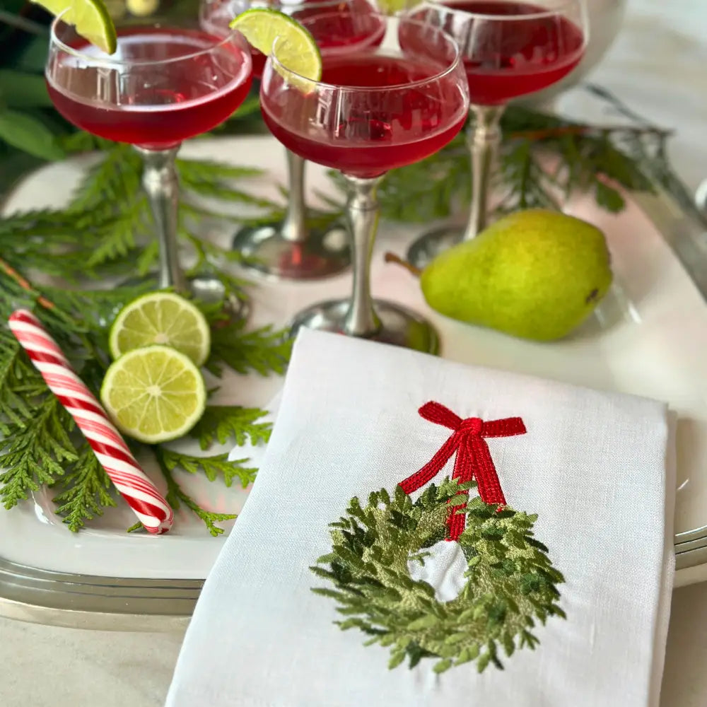 CLD Holiday Linen Towel