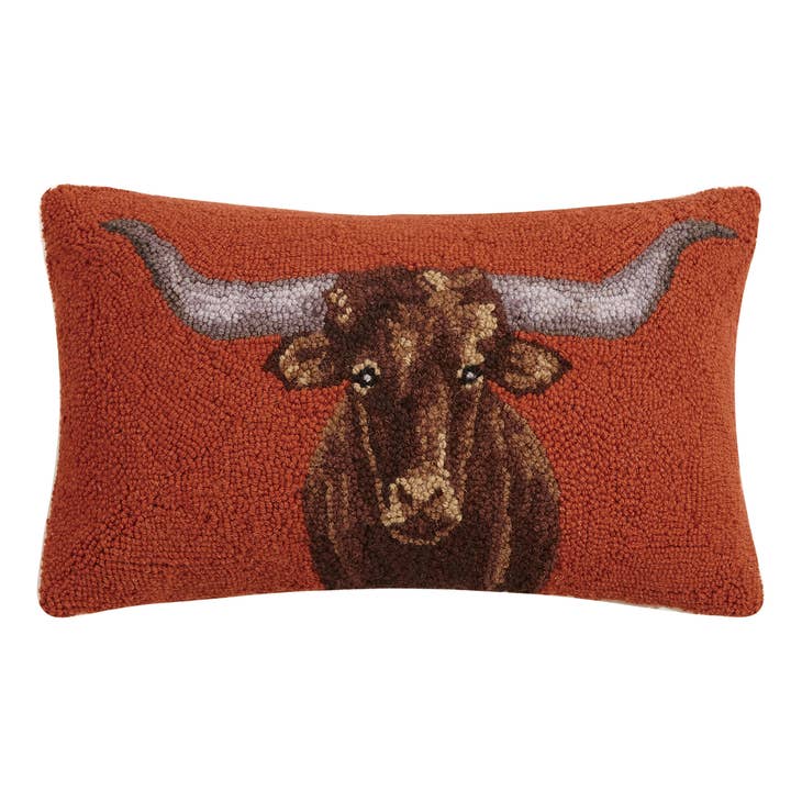Longhorn Pillow