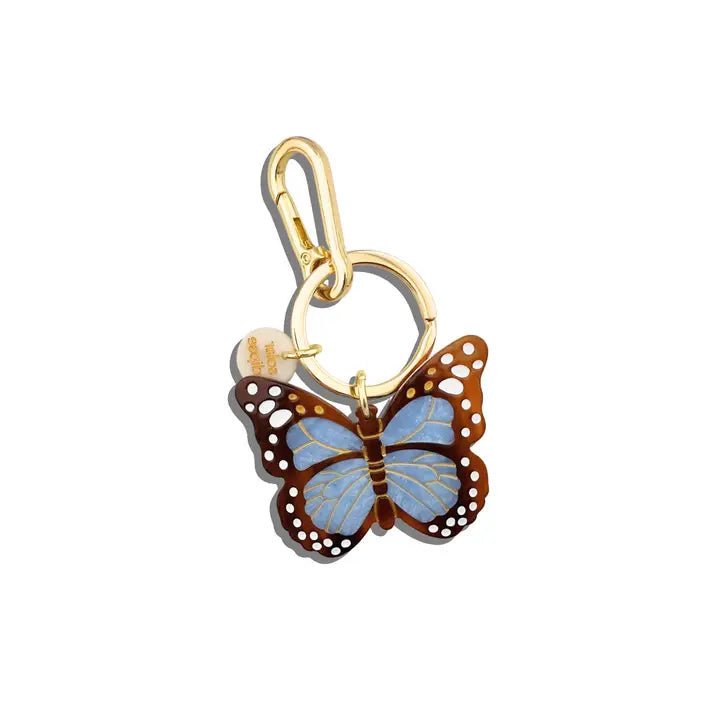 Hand-Painted Bag Charm + Keychain