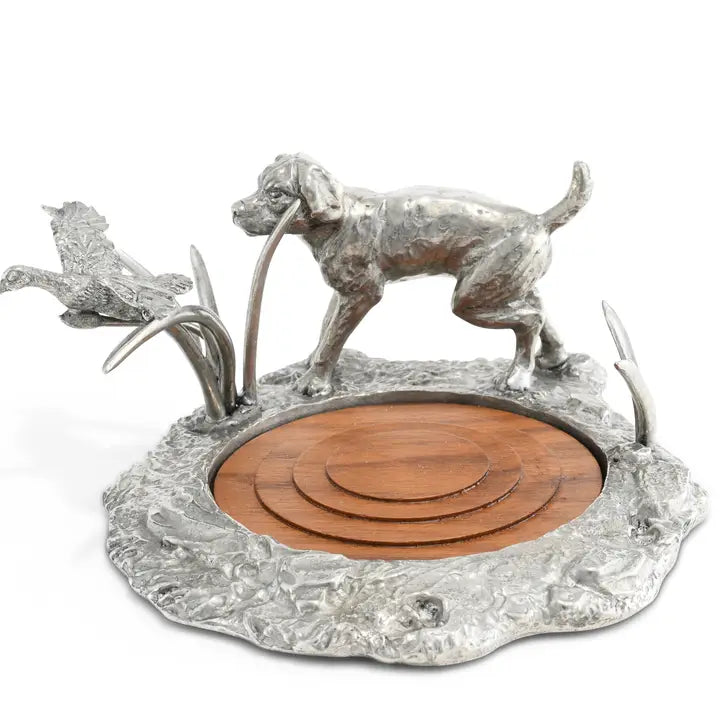 Labrador & Duck Wine Coaster