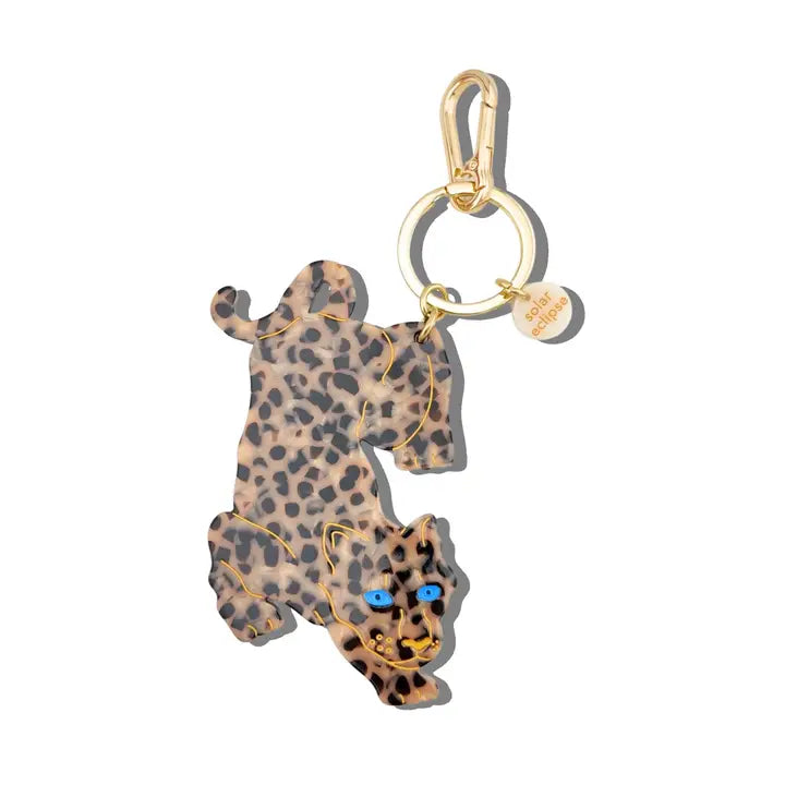 Hand-Painted Bag Charm + Keychain