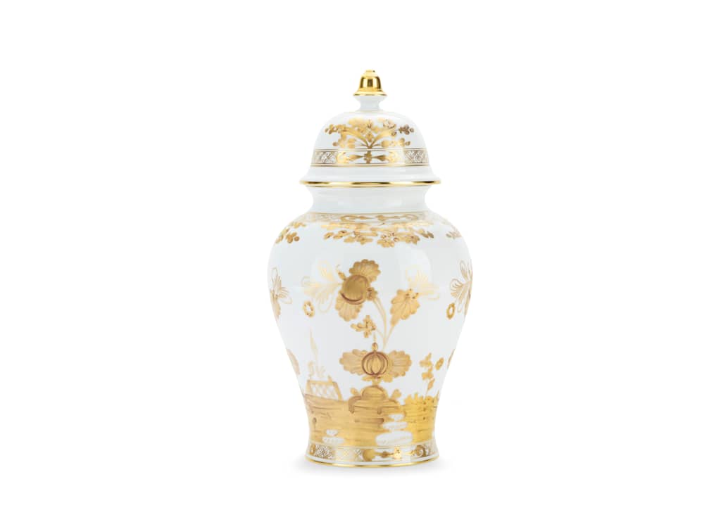 Oriente Italiano Large Potiche Vase