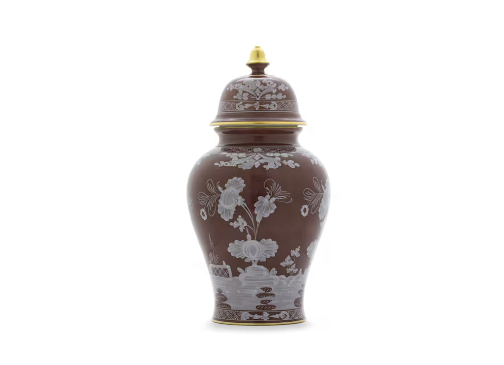 Oriente Italiano Large Potiche Vase