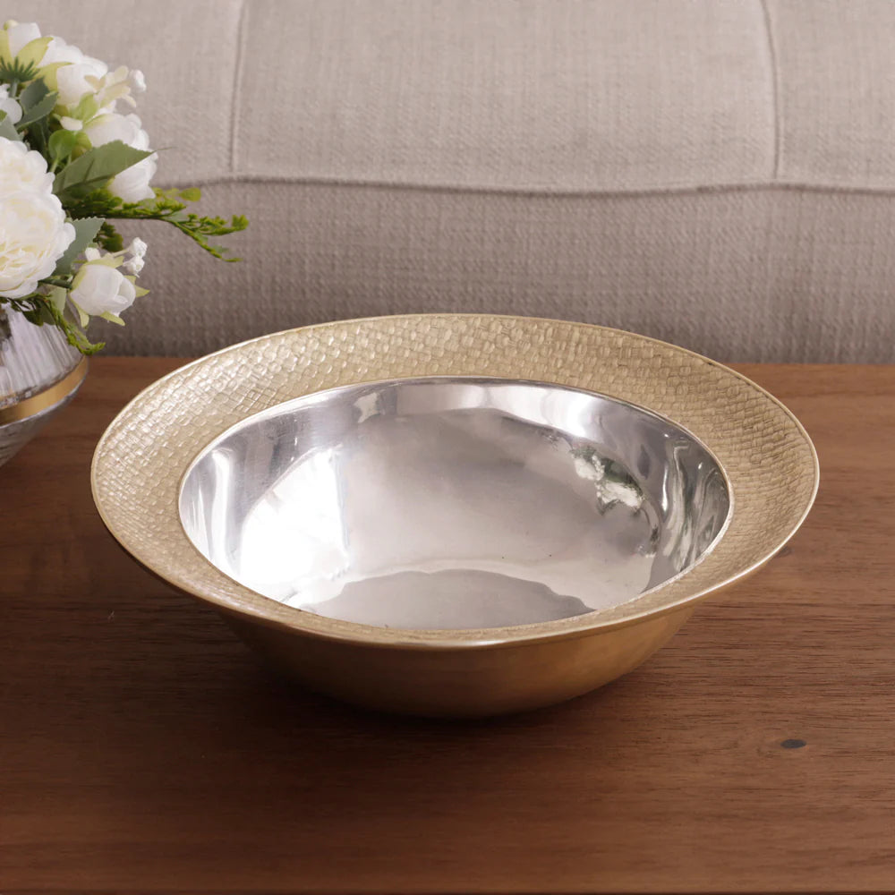 Sierra Modern Nassau Bowls (Silver and Gold)