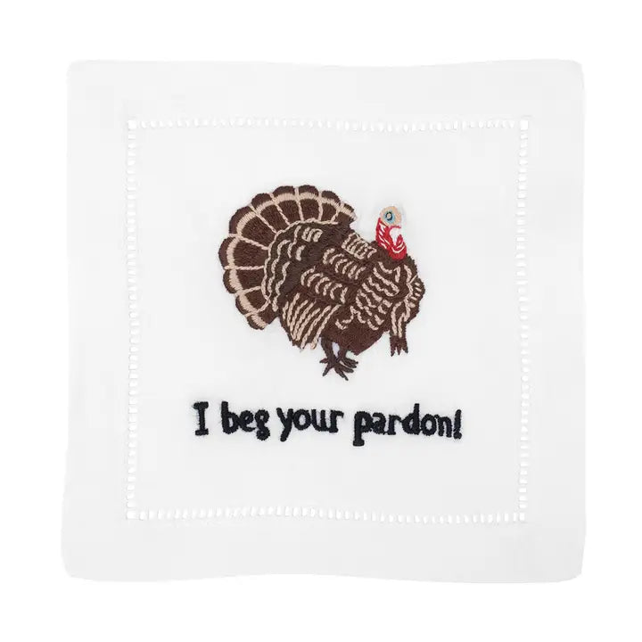 August Morgan Cocktail Napkins