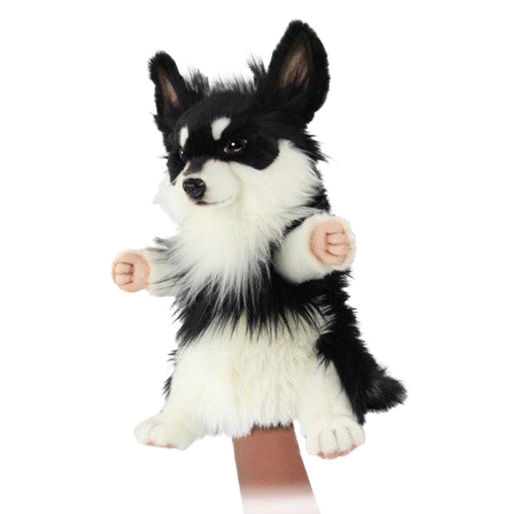 Chihuahua Black & White Puppet