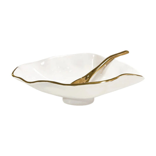 ENCANTO Claire Small Oval Bowl with Spoon