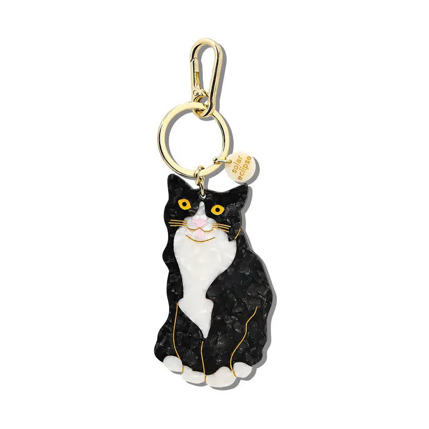Hand-Painted Bag Charm + Keychain